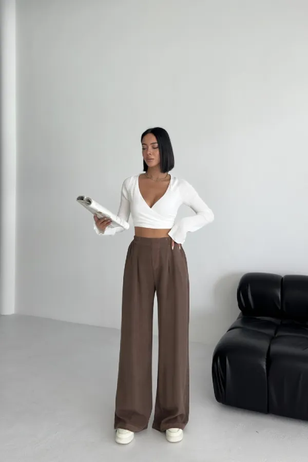 Lastikli Relax Keten Pantolon HS706-78-(S-XL) Lastikli Relax Keten Pantolon HS706-78-(S-XL)