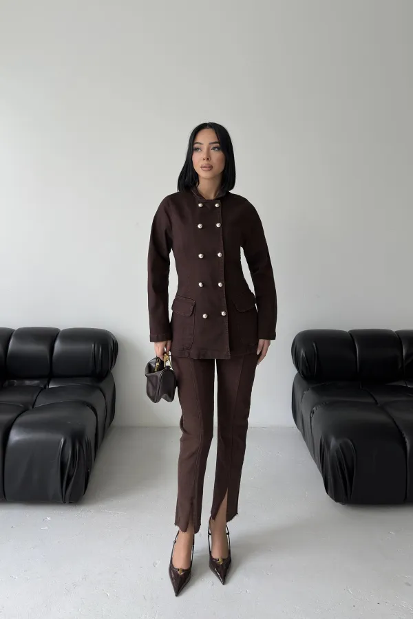 Belden Oturtmalı Düğmeli Gömlek  6248-78-(S-XL)