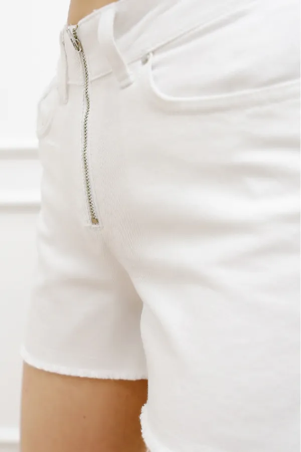 Front Zipper Denim Shorts 224-50-(S-XL-6) Front Zipper Denim Shorts 224-50-(S-XL-6)