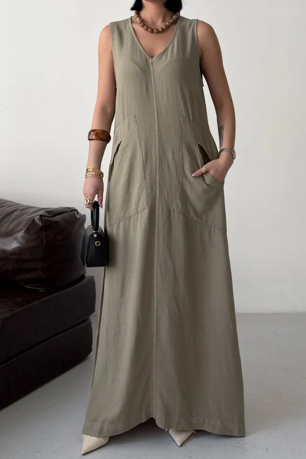 Cepli Oversize Elbise  HS3072-74-(S-XL)