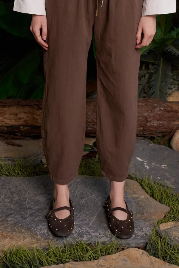 Balloon Linen Trousers HS705-78-(S-XL)