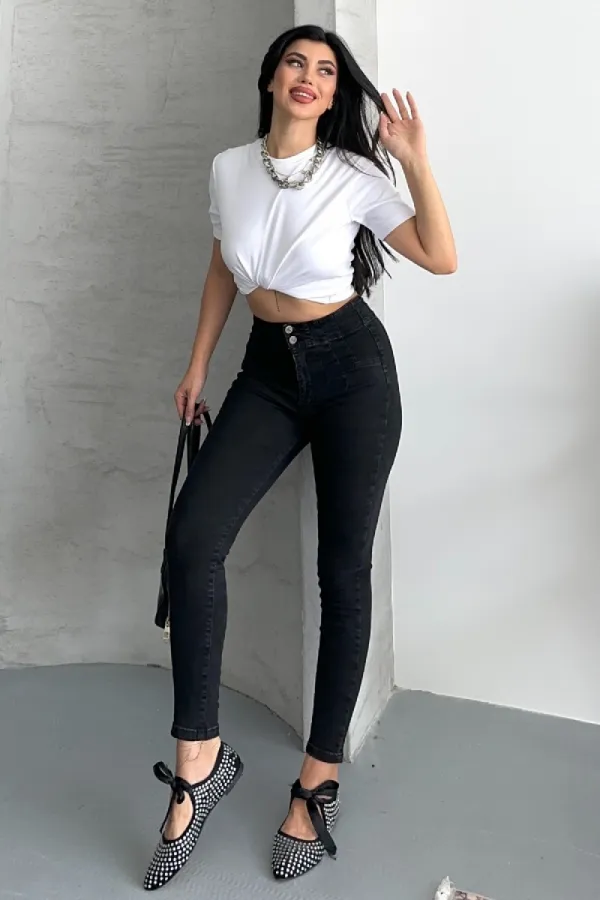 Pensli Skinny Kot Pantolon 7053-23-(27-29-3) Pensli Skinny Kot Pantolon 7053-23-(27-29-3)