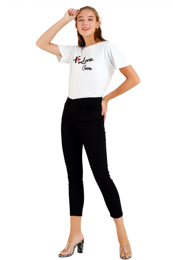 Jeans skinny courts 810-07-(26-31)