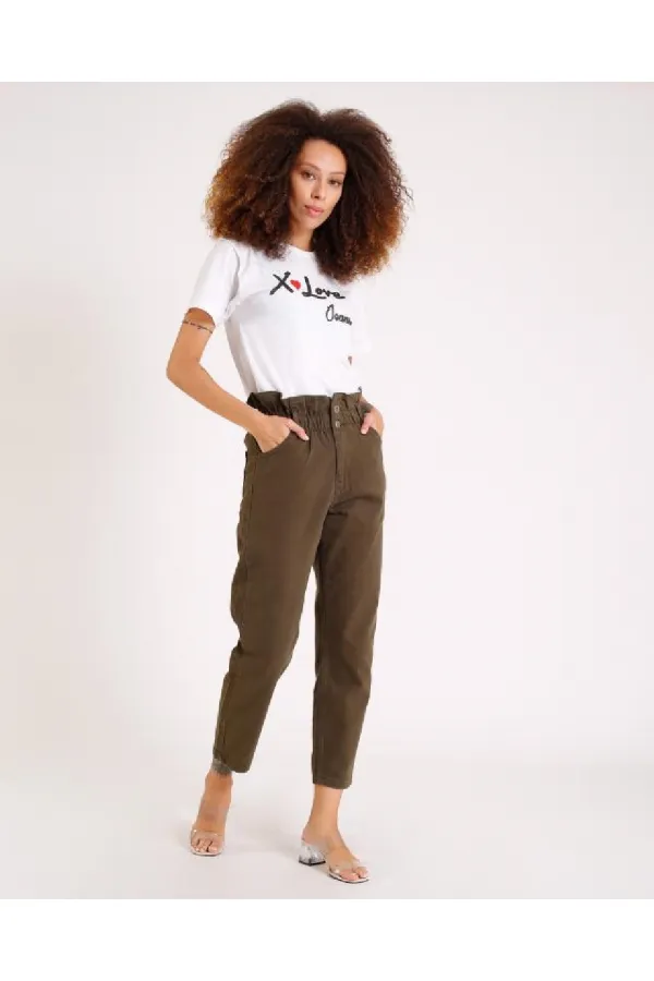 Beli Lastikli Kot Pantolon 759-67-(27-32) Beli Lastikli Kot Pantolon 759-67-(27-32)