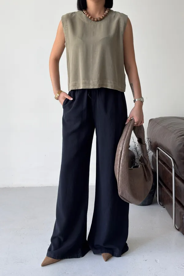 Askılı Bluz  HS401-74-(S-XL)