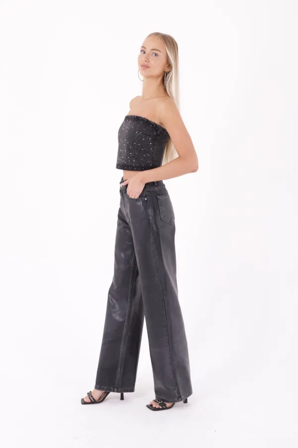 Bol Paça Relax Kot Pantolon  718-52-(26-31)