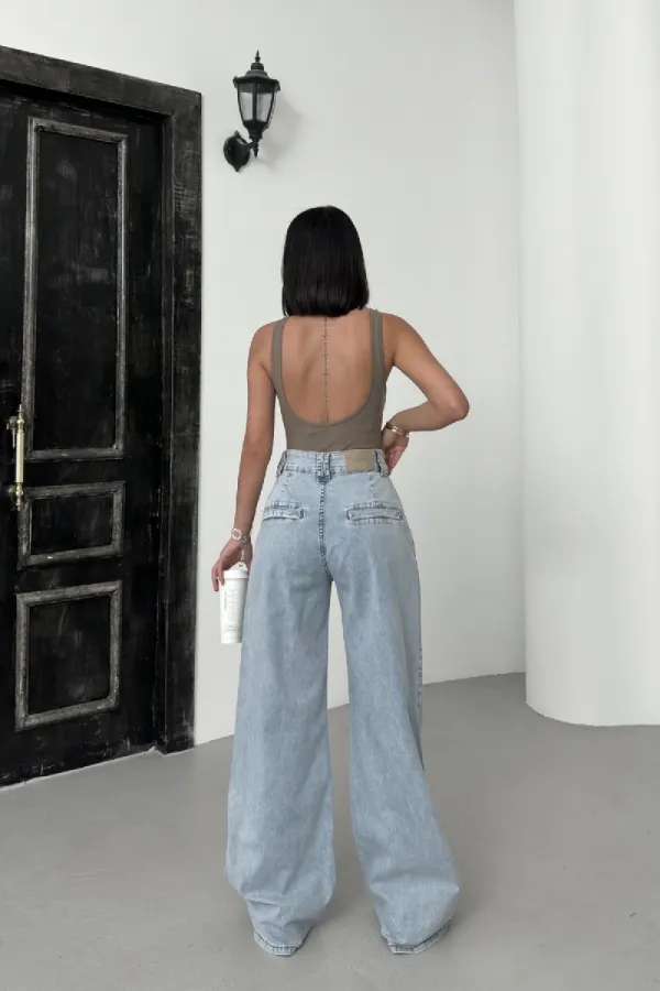 Pensli Palazzo Kot Pantolon  7093-42-(27-32)