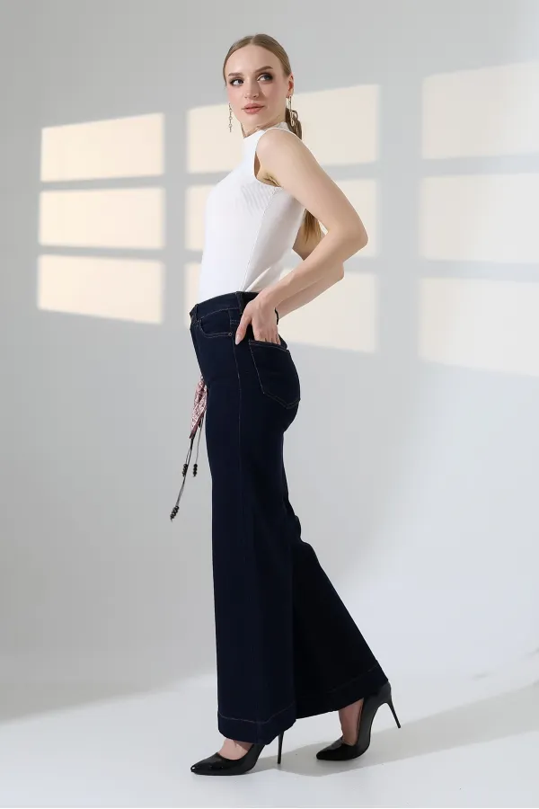 Çımalı Kot Pantolon  7163-17-(27-32)