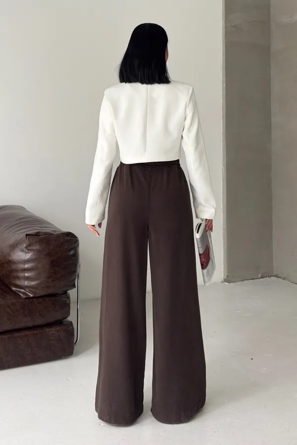 Lastikli Palazzo Pantolon  7150-78-(36-42-4)