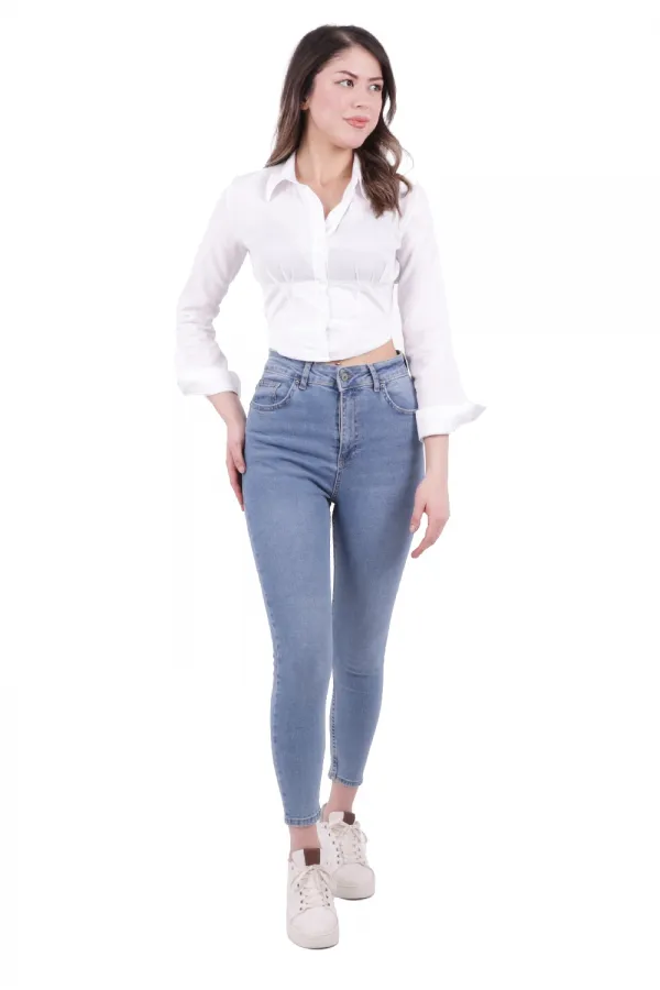 Jeans skinny courts 810-15-(26-28)