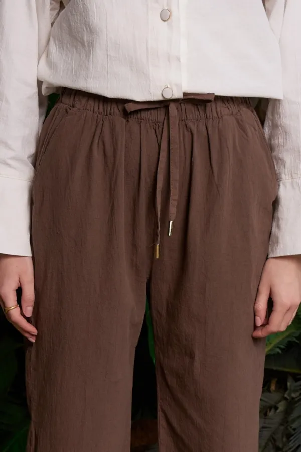 Balloon Linen Trousers HS705-78-(S-XL)