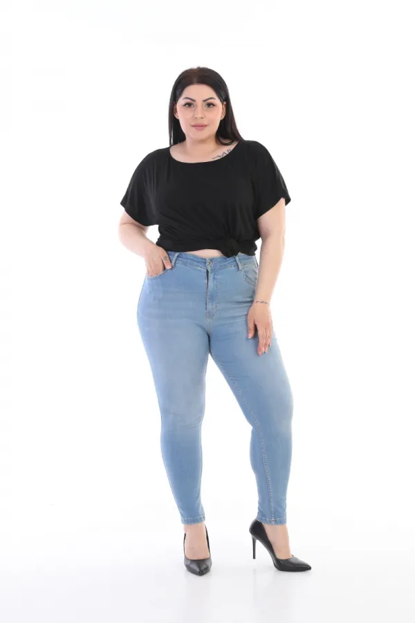 Duble Paça Kot Pantolon  520-15-(34-40)