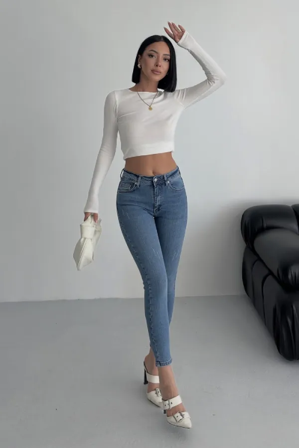 Skinny Kot Pantolon 819-15-(26-31)