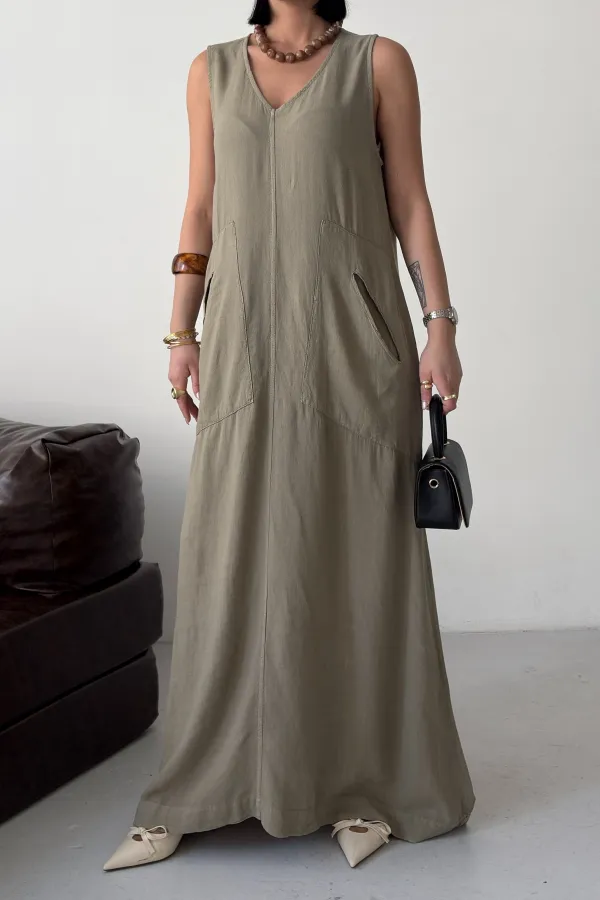 Cepli Oversize Elbise  HS3072-74-(S-L-3)