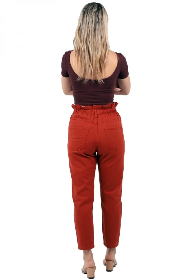 Beli Lastikli Kot Pantolon 759-75-(27-32) Beli Lastikli Kot Pantolon 759-75-(27-32)