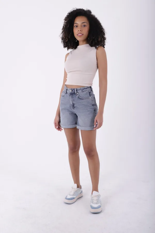 Duble Paça Kot Şort 292-18-(S-XL-6) Duble Paça Kot Şort 292-18-(S-XL-6)