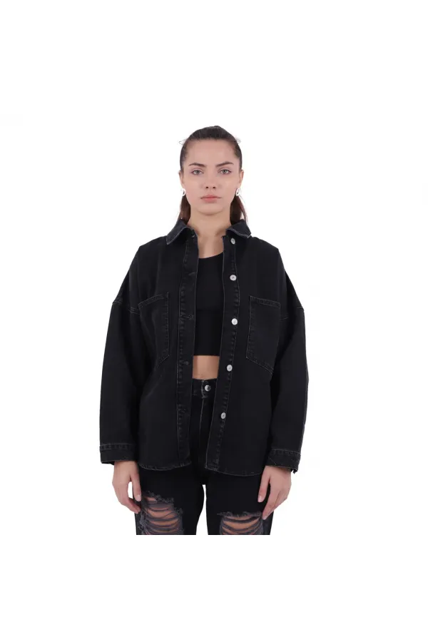 Oversize Kot Gömlek 664-23-(STD-4) Oversize Kot Gömlek 664-23-(STD-4)