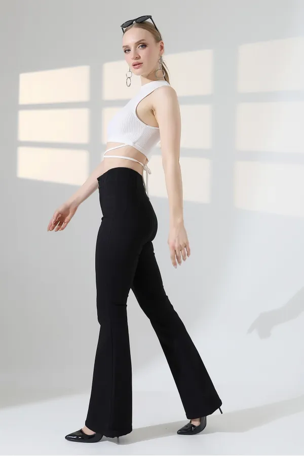 Pensli İspanyol Kot Pantolon  7021-07-(27-32)