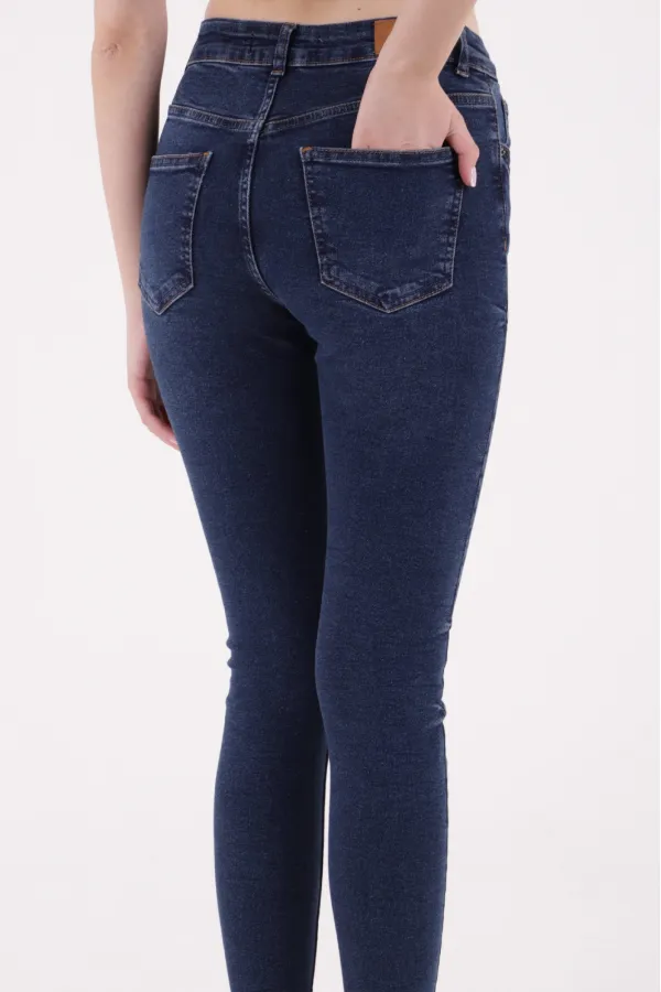 Kısa Boy Skinny Kot Pantolon 811-01-(28-33) Kısa Boy Skinny Kot Pantolon 811-01-(28-33)