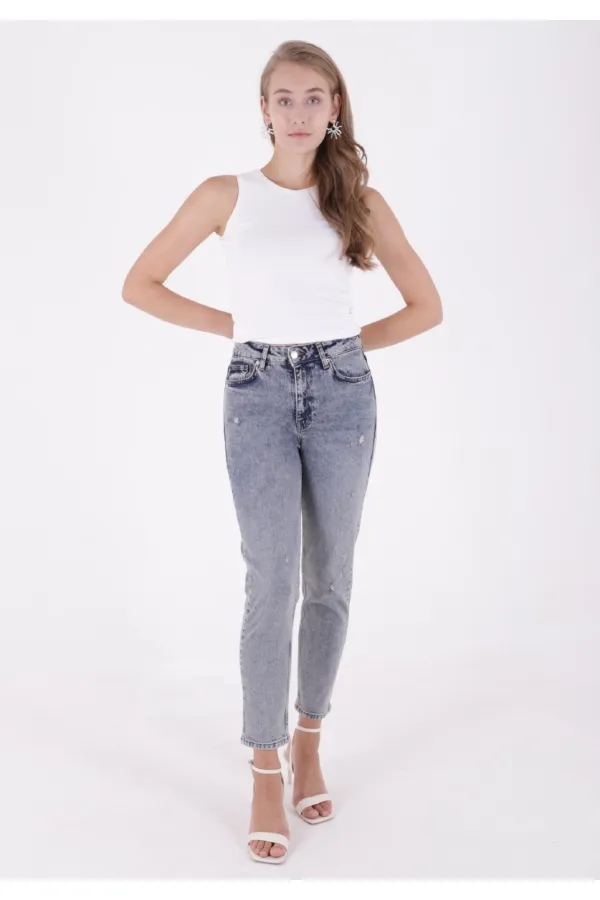 Tık Likra Kot Pantolon 7036-18-(26-31) Tık Likra Kot Pantolon 7036-18-(26-31)