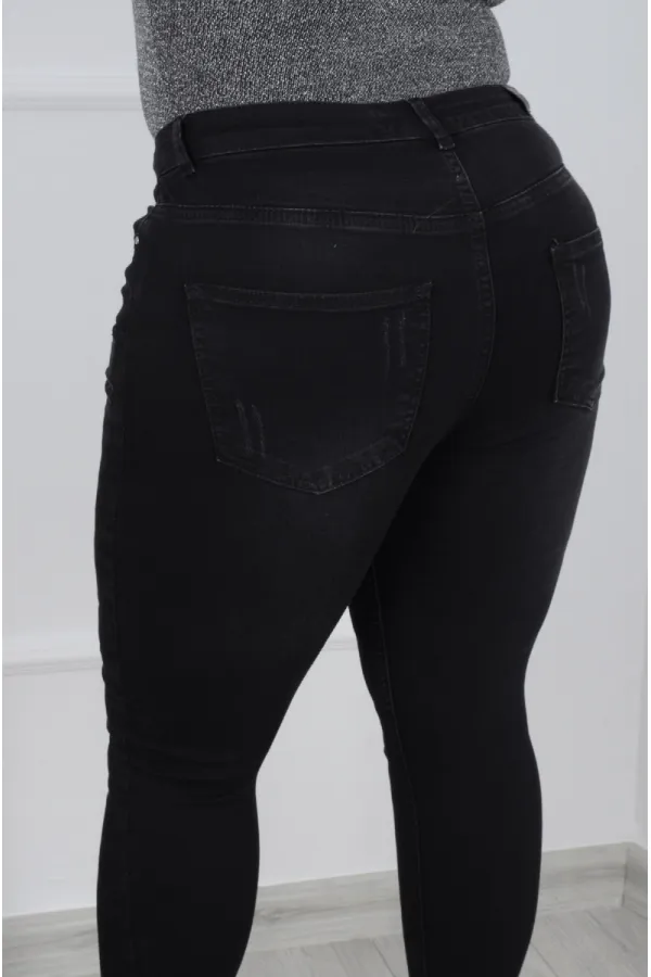 Yıpratmalı Kot Pantolon  519-03-(34-40)