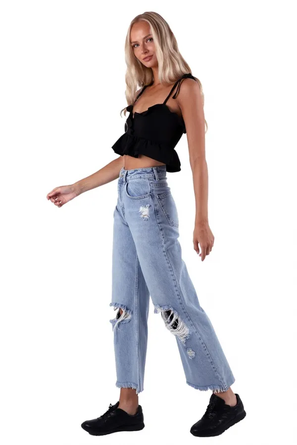 Bol Paça Kot Pantolon 1707-15-(27-32) Bol Paça Kot Pantolon 1707-15-(27-32)