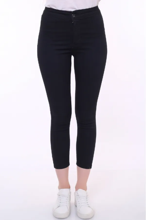 Yüksek Bellı Mom Pantolon  801-07-(28-33)
