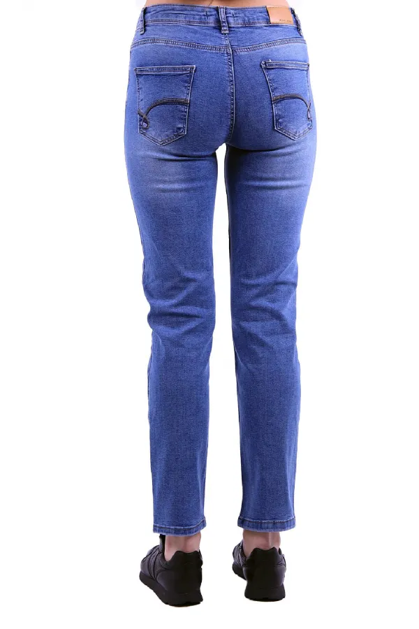 Boru Paça Klasik Kot Pantolon 855-15-(26-31) Boru Paça Klasik Kot Pantolon 855-15-(26-31)