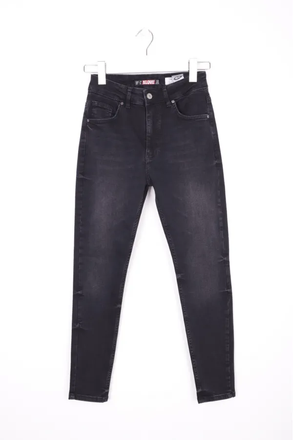 Kısa Boy Skinny Kot Pantolon 811-03-(28-33)