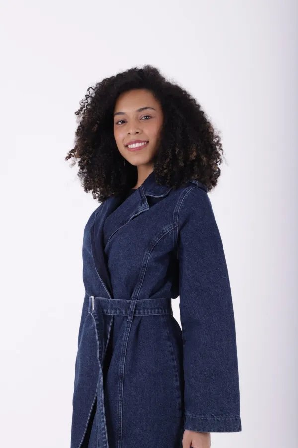 Kemerli Kot Trençkot 6033-26-(S-XL-6-2) Kemerli Kot Trençkot 6033-26-(S-XL-6-2)