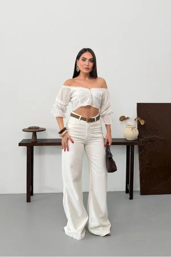 Bol Paça Relax Kot Pantolon 7118-51-(27-32) Bol Paça Relax Kot Pantolon 7118-51-(27-32)