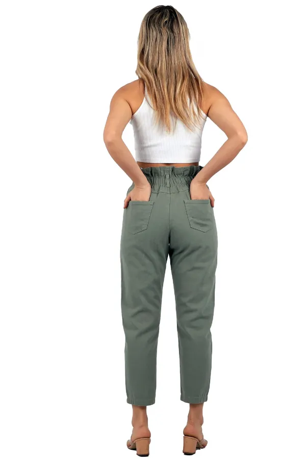 Elasticated Waist Jean 759-69-(27-32) Unripe Almond Elasticated Waist Jean 759-69-(27-32) Unripe Almond