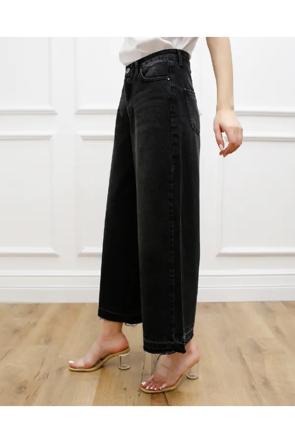 Sökük Paçalı Relax Kot Pantolon  787-03-(S-XL-6)