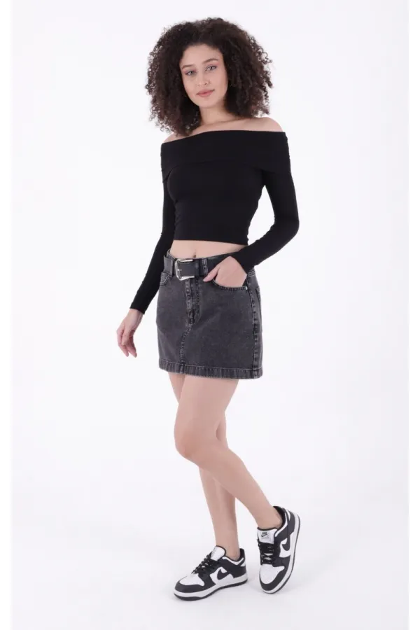 Mini Kot Etek  1046-33-(36-42-6-2)