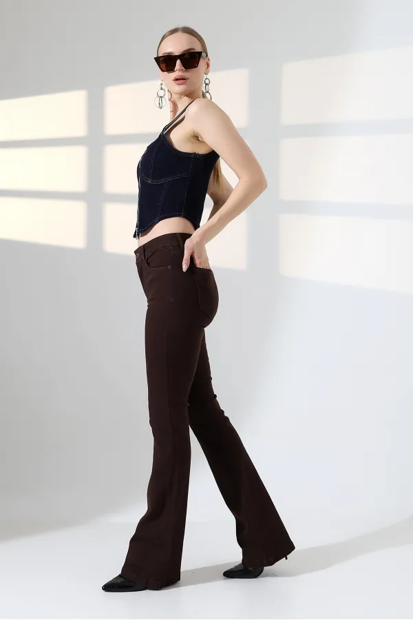 İspanyol Skinny Kot Pantolon  867-78-(27-32-5)