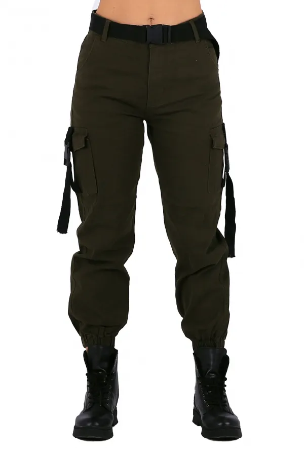 Cargo Pocket Commando Jean 752-67-(27-32) Khaki Cargo Pocket Commando Jean 752-67-(27-32) Khaki