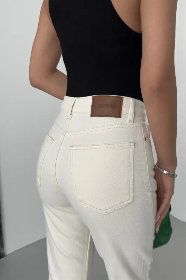 Mom Fit Kot Pantolon 1706-80-(28-33)