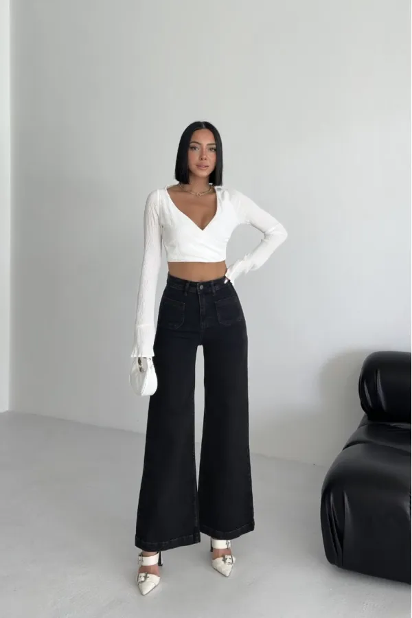 Front Pocket Detailed Jean  7079-23-(30-36) Regular Anthracite