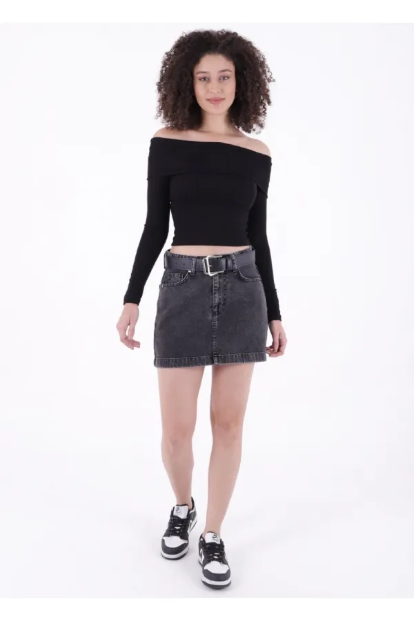 Mini Kot Etek  1046-33-(36-42-6-2)