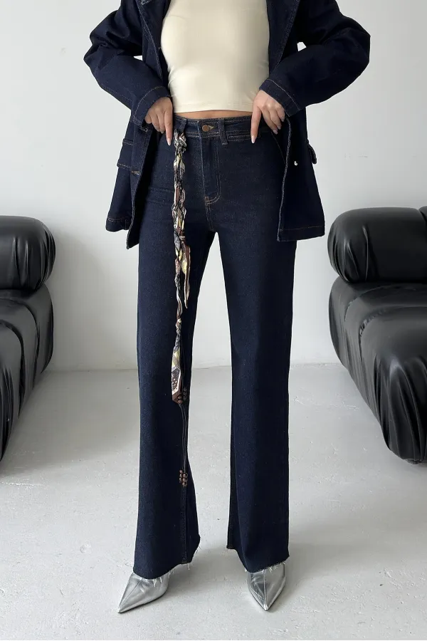  6248-17-(S-XL) Slubbed Navy Blue