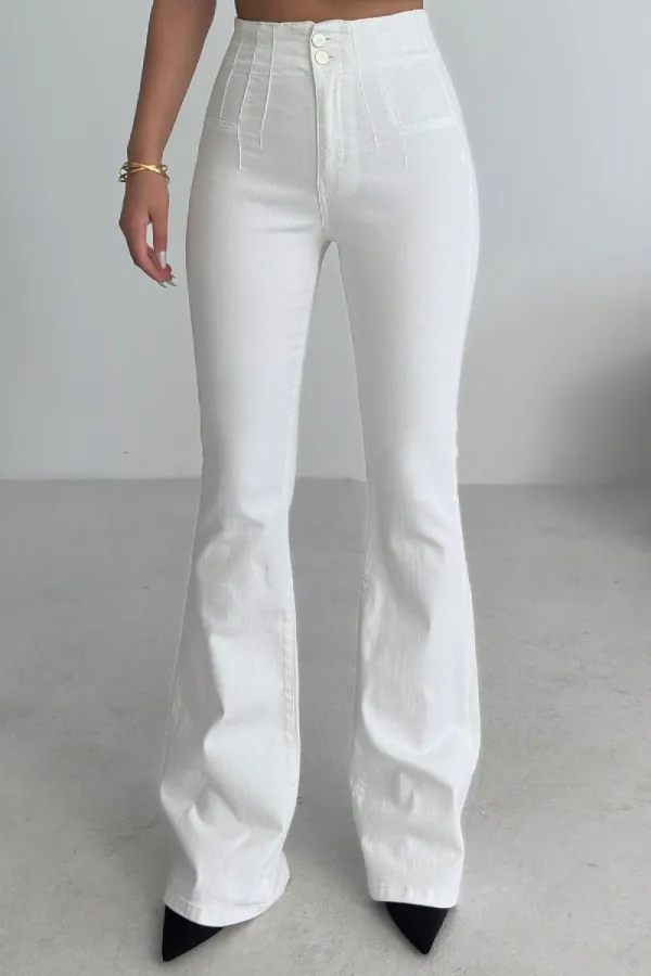 Pensli İspanyol Kot Pantolon  7021-50-(28-33)