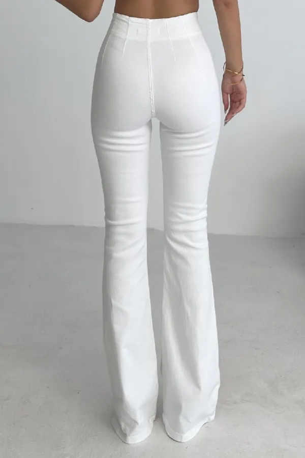 Pensli İspanyol Kot Pantolon 7021-50-(26-31)