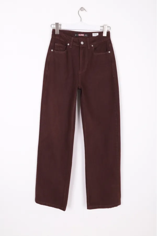 Bol Paça Relax Kot Pantolon  718-78-(30-36)
