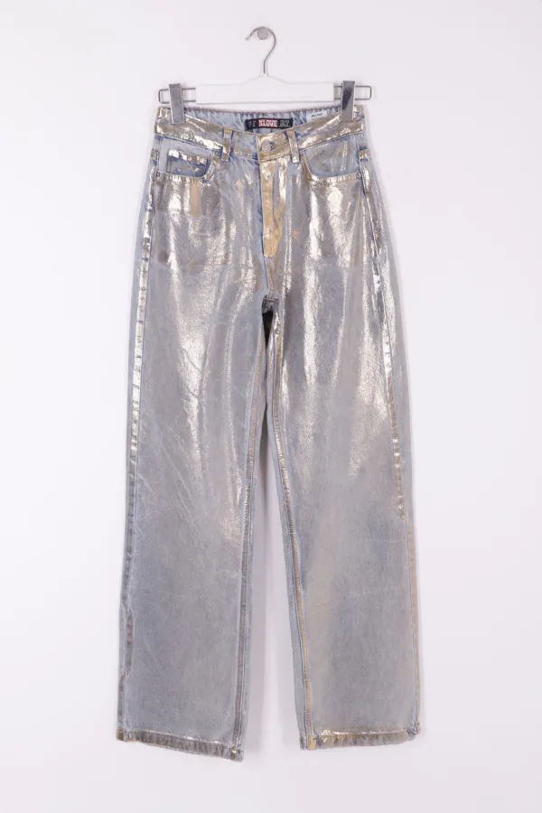 Bol Paça Relax Kot Pantolon  718-47-(26-31)