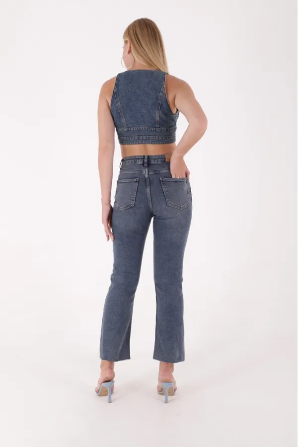 Mom Fit Kot Pantolon 1706-62-(26-31)