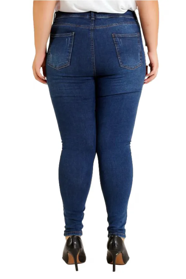 Yıpratmalı Kot Pantolon  519-01-(33-42)