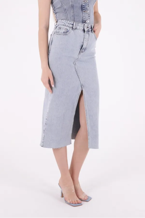 Uzun Kot Etek 1022-08-(S-XL-6) Uzun Kot Etek 1022-08-(S-XL-6)