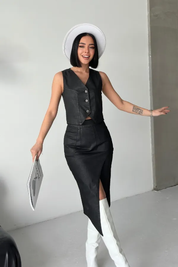 Düğmeli Yelek 6099-07-(S-XL-6)