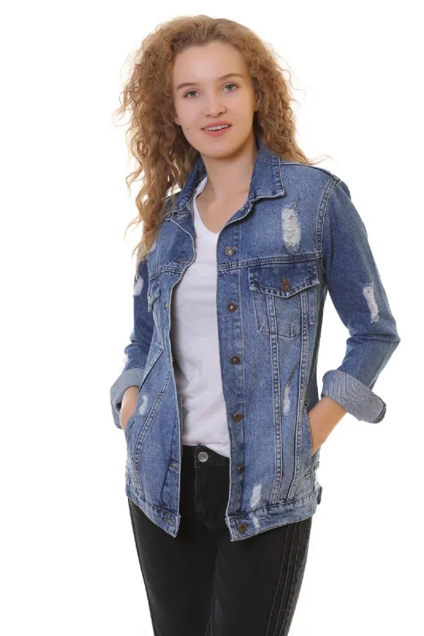 Boyfriend Kot Ceket 655-01-(S-XL-6) Boyfriend Kot Ceket 655-01-(S-XL-6)