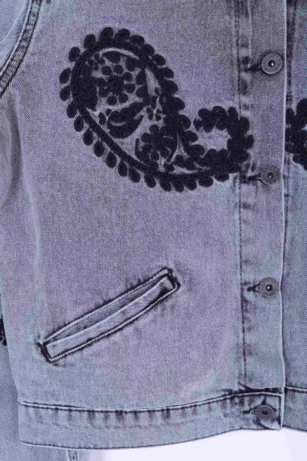 Nakış İşlemeli Ceket  648-23-(S-XL-6)